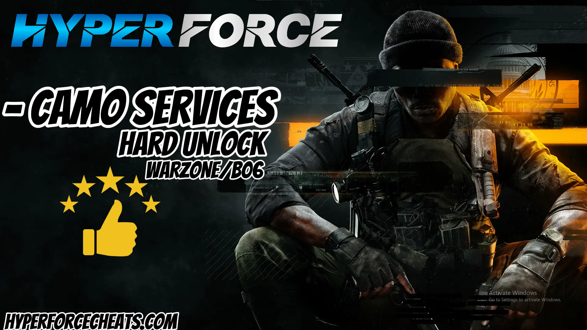 CAMO SERVICES - HARD UNLOCKED