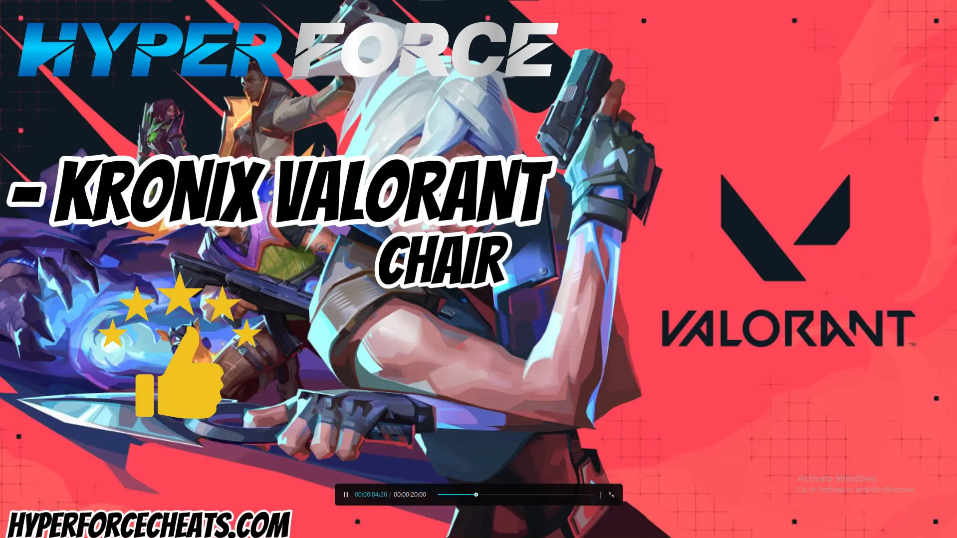 KRONIX VALORANT CHAIR